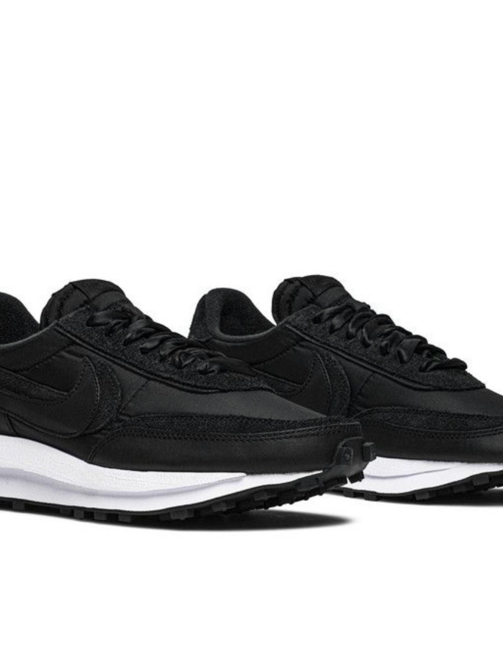 Nike Men's Sacai LD Waffle Black Nylon
